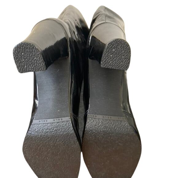 Golo for Lord & Taylor 60s/70s Patent Leather Boots RARE! 8M - Picture 7 of 13
